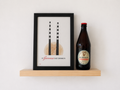 Poolbeg Pints - If Guinness Did Chimneys A4 unframed print