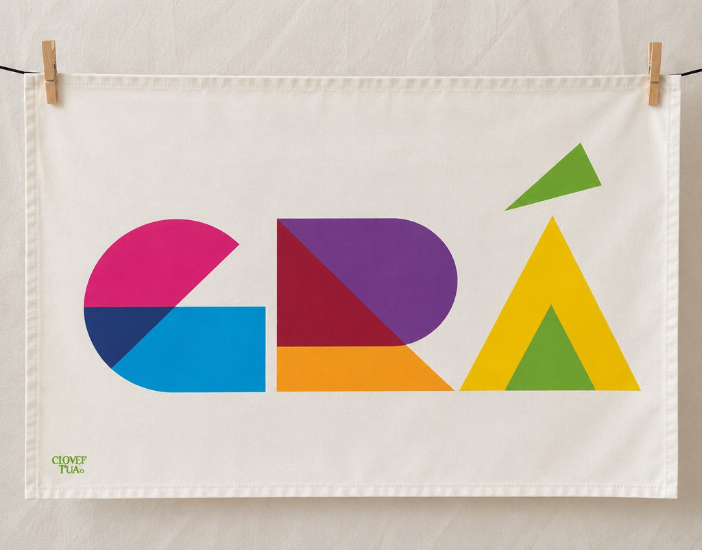Grá (Love) Tea Towel