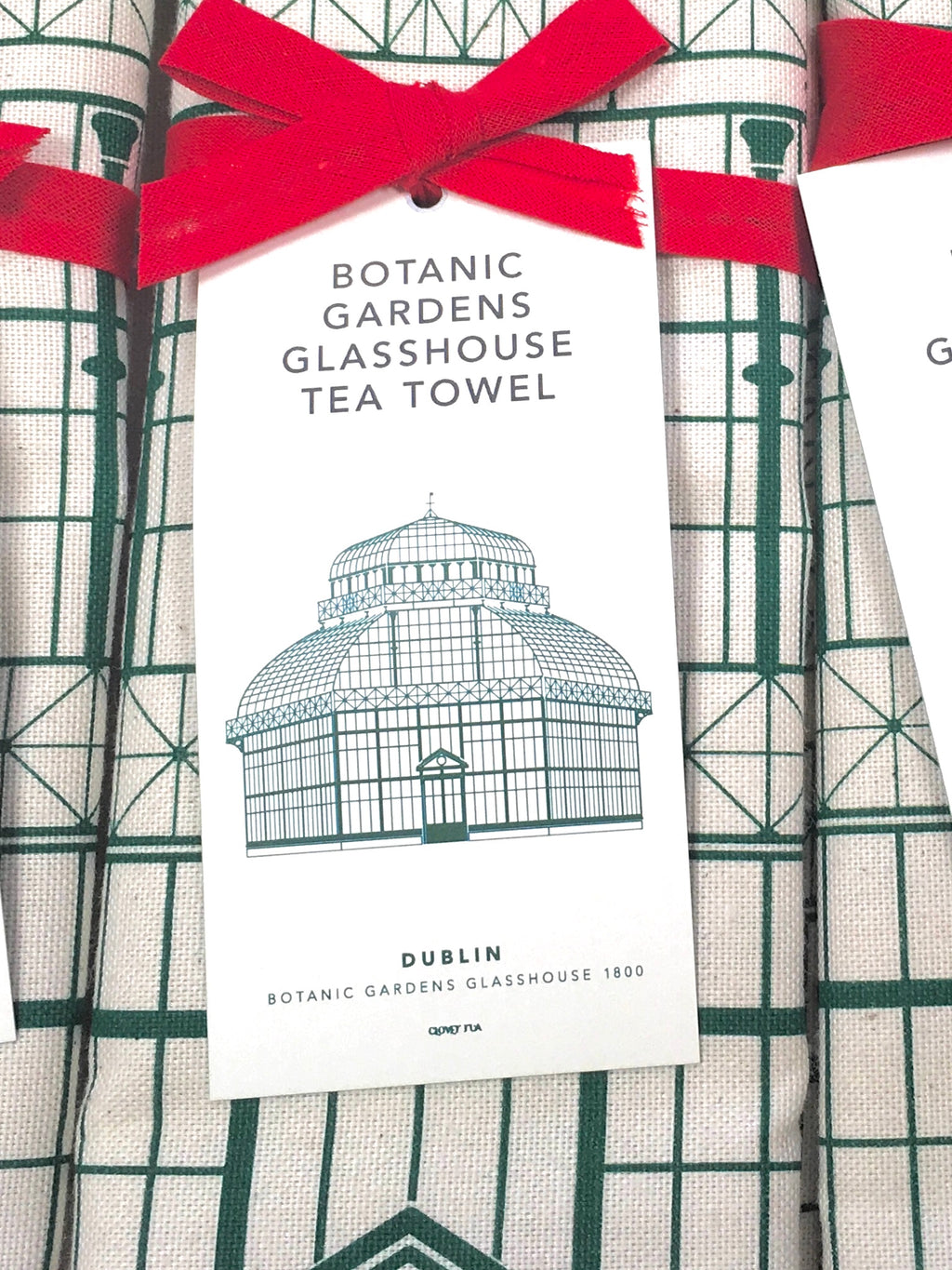 Botanic Gardens Glasshouse Tea Towel