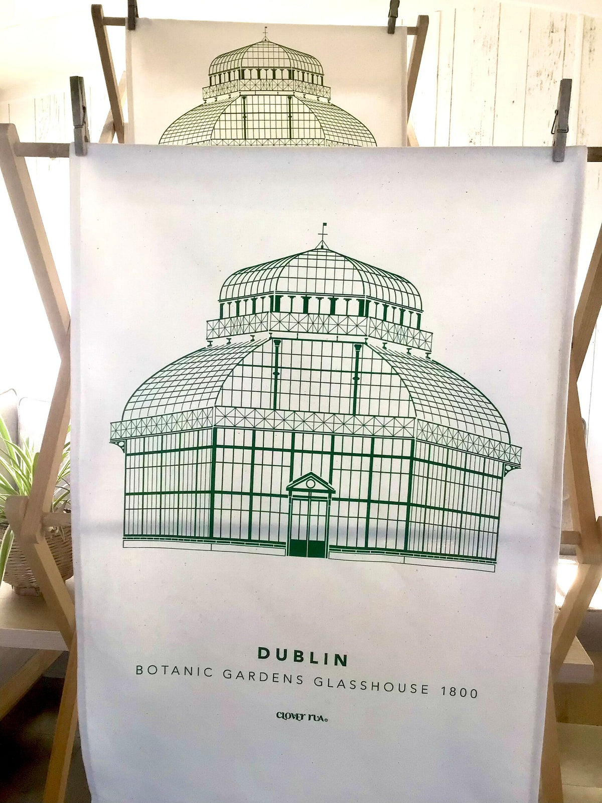 Botanic Gardens Glasshouse Tea Towel