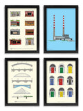 Framed A4 print