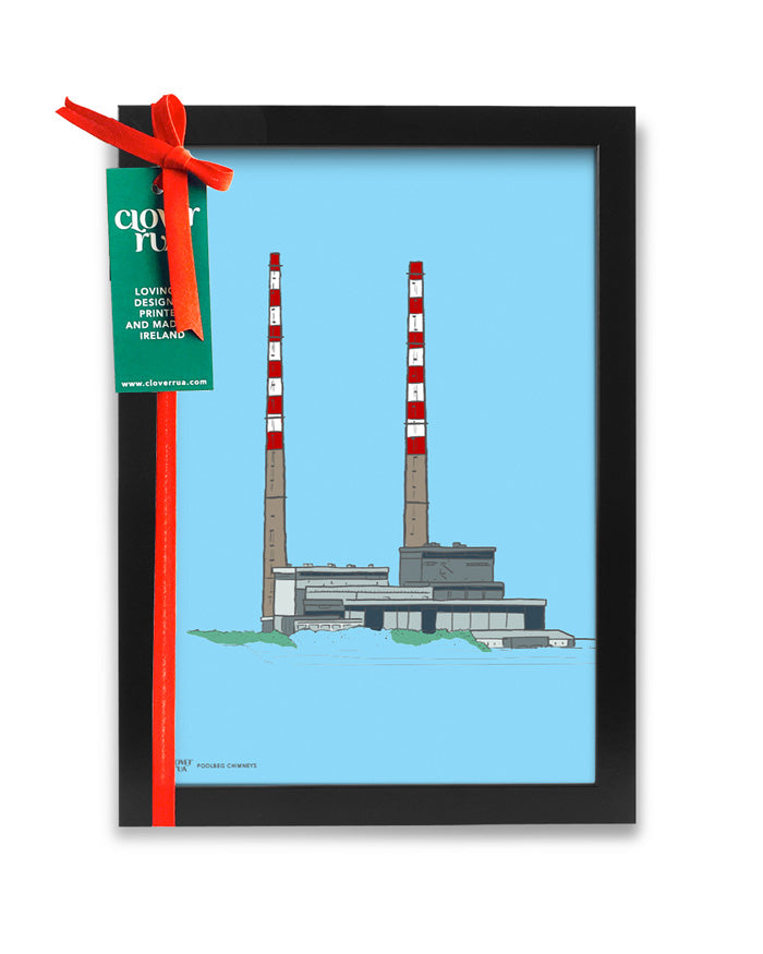 Framed A4 print