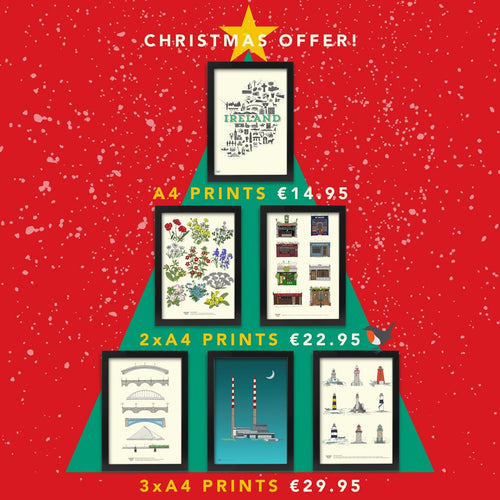 Amazing Value, Special Offer! Any THREE Prints for €29.95!